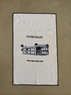 Guess Jeans Exclusive 8700 Melrose Ave Towel
